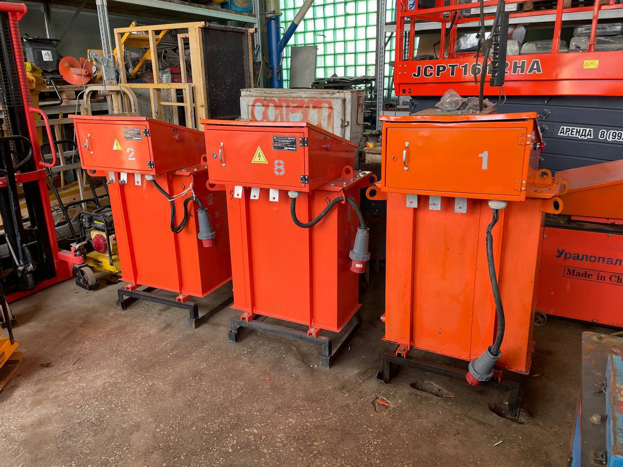 Станции прогрева бетона